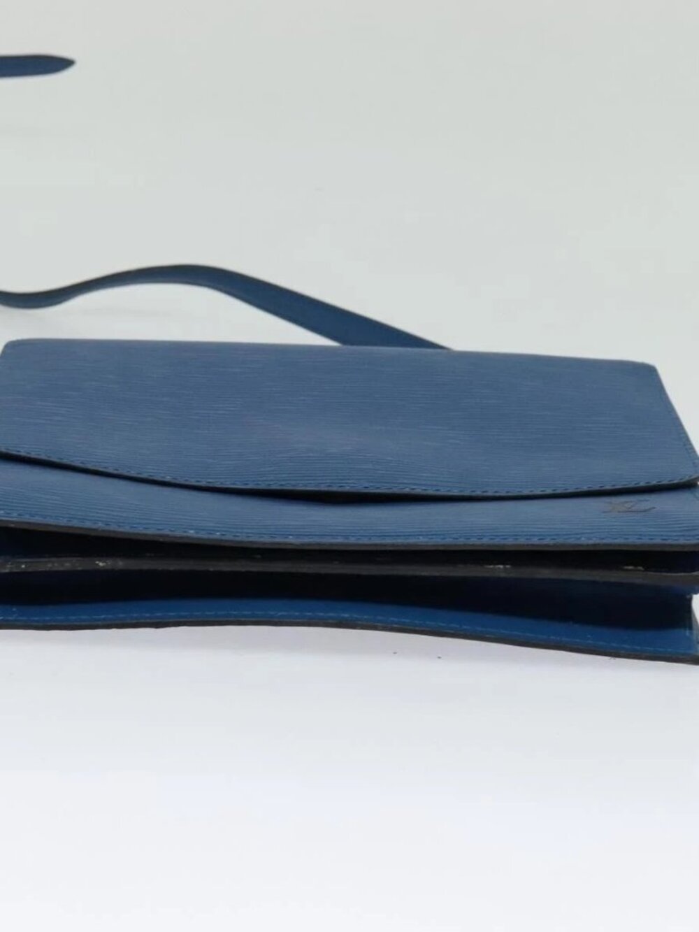 LOUIS VUITTON Epi Grenel Shoulder Bag Blue M52362 LV Auth ep8436 - Picture 7 of 16